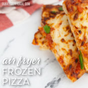 air fryer frozen pizza