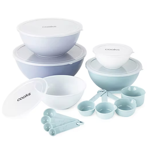 JCPenney Black Friday Cooks 18pc. Mixing Bowls with Lids 9.99 (Reg