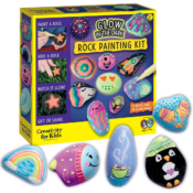 Creativity for Kids Glow in the Dark Rock Painting Kit $9.16 (Reg. $16)...