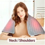 Electric Heating Pad $21.69 After Coupon (Reg. $30.99) - Fast Heating,...