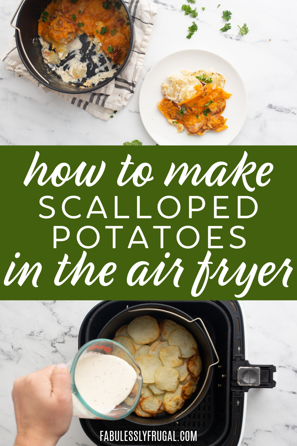 Delicious Air Fryer Scalloped Potatoes: Unleashing Holiday Magic