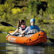 Walmart Black Friday! Intex Sierra K2 Inflatable Kayak with Oars and Hand...