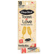 10-Count Chapstick Toast to Love Vanilla Kiss Lip Balm Pack as low as $7.49...