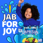 10-Pack Capri Sun Pacific Cooler Mixed Fruit Naturally Flavored Kids Juice...
