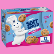 12 Count Pillsbury Mini Soft Baked Cookies, Confetti $4.75 After Coupon...