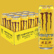 12-Pack Monster Dragon Iced Lemon Tea Energy Drink as low as $10.99 After...