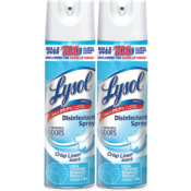 2-Pack Lysol Crisp Linen Disinfecting and Deodorizing Spray as low as $10.17...
