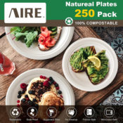 250-Piece Compostable Paper Plates Set as low as $20.25 After Code (Reg....