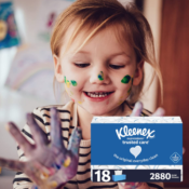 2880-Count Kleenex Expressions Trusted Care Facial Tissues $25.47 Shipped...