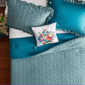 4-Pc Polyester Comforter Set $25 (Reg. $69) - Elegant and gorgeous textured...