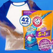 42-Count ARM & HAMMER Plus OxiClean Power Paks as low as $8.06 Shipped...