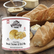 48 Servings Augason Farms Honey White Bread Scone & Roll Mix $10.66...