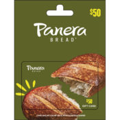 Today Only! $50 Panera Bread Physical Gift Card for $40 Shipped Free (Reg....