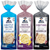 6 Variety Packs Quaker Large Rice Cakes as low as $14.47 After Coupon (Reg....