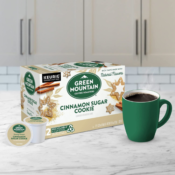 72-Count Green Mountain Coffee Roasters Cinnamon Sugar Cookie K-Cup Pods...