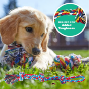7-Count AMZpets Dog Toys Set for Aggressive Chewers $11.39 After Coupon...