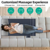 Body Massage Mat with w 7 Massage Modes $100 After Code (Reg. $200) + Free...