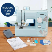 Brother 17-Stitch Portable Full-Size Mechanical Sewing Machine $76 Shipped...