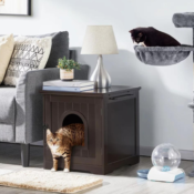 If you’re looking for the perfect litter box solution try this Cat Litter...