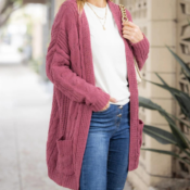 Chunky Cable Knit Oversized Open Front Cardigan $22.99 Shipped (Reg. $74.99)...