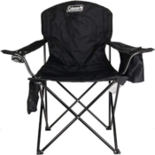 Coleman Camp Chair with 4-Can Built-In Cooler (Black) $20.99 (Reg. $34.99)...