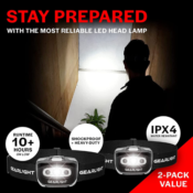 FIVE Sets of 2-Pack GearLight Outdoor Headlamps $16.24 EACH Set After Coupon...