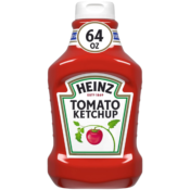 FOUR Bottles of Heinz Tomato Ketchup, 64 Oz as low as $4.78 EACH Bottle...