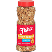 FOUR Jars Fisher Honey Roasted Peanuts, 14 oz as low as $3.06/Jar Shipped...