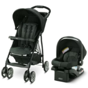 Graco LiteRider LX Travel System with SnugRide 30 Infant Car Seat $99.97...