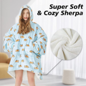 Wearable Blanket Hoodies from $20.79 After Coupon (Reg. $50+) + Free Shipping...