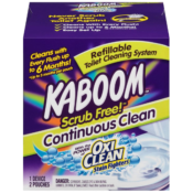 Kaboom Scrub Free! Toilet Bowl Cleaner System with 2 Refills as low as...