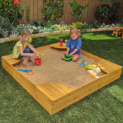 KidKraft Wooden Backyard Sandbox $66 Shipped Free (Reg. $115.45) - FAB...