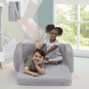 Kids' Flip-Out Sherpa 2-in-1 Convertible Sofa to Lounger $47.99 Shipped...