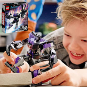 LEGO Marvel 124 Pieces Black Panther Mech Armor Building Kit $5.59 After...