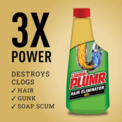 Liquid-Plumr Hair Clog Eliminator Gel, 16 Oz $3.84 After Coupon (Reg. $7.69)...