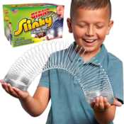 Metal Slinky Walking Spring Toy $7.50 (Reg. $11.99) - Toys for kids 5 years...
