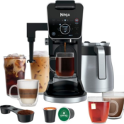 Today Only! Ninja DualBrew 12-Cup Specialty Coffee System with K-cup compatibility...