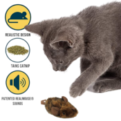 Our Pets Play-N-SqueakCat Toy $5 (Reg. $9.21) - 20K+ FAB Ratings! - Relieves...