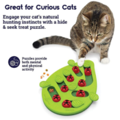 TWO Petstages Nina Ottosson Buggin Out Cat Puzzle & Play as low as...