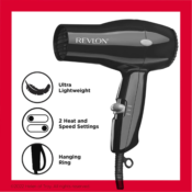 Revlon Compact Hair Dryer as low as $8.18  Shipped Free (Reg. $12)
