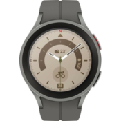 Today Only! Samsung Galaxy Watch5 Pro Titanium Smartwatch 45mm BT, Gray...