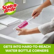 Scotch-Brite Water Bottle Scrubber $5 (Reg. $10.85) - Safe On Glass, Plastic...