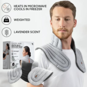 Sharper Image Heated Neck and Shoulder Aromatherapy Wrap $12.48 (Reg. $24.97)