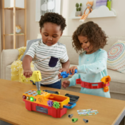 VTech Drill and Learn Toolbox Pro with Tool Belt, Tools, & Project Cards...