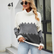 Women's Knitted Pullover Sweater $20.74 After Code (Reg. $31.90) - soft...