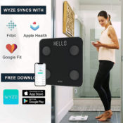 Wyze Smart Scale S for Body Weight, Digital Bathroom Scale for Body Fat...