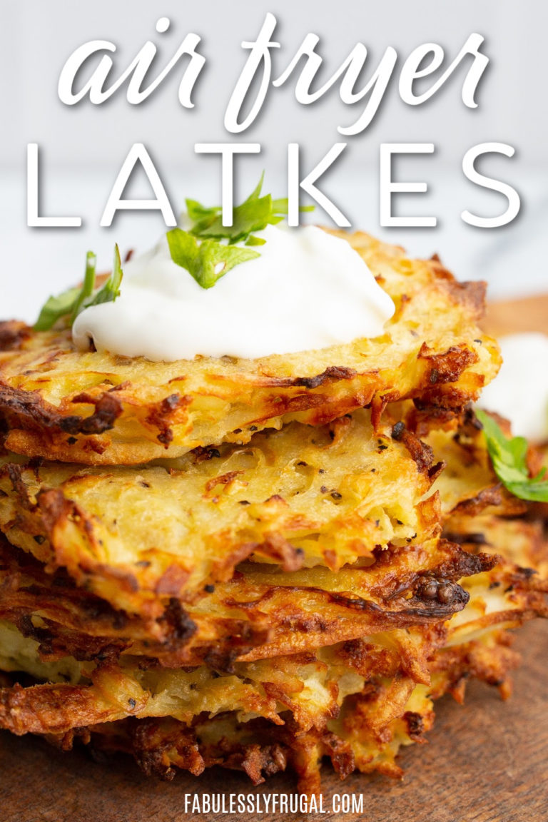 Air Fryer Latkes Recipes Fabulessly Frugal