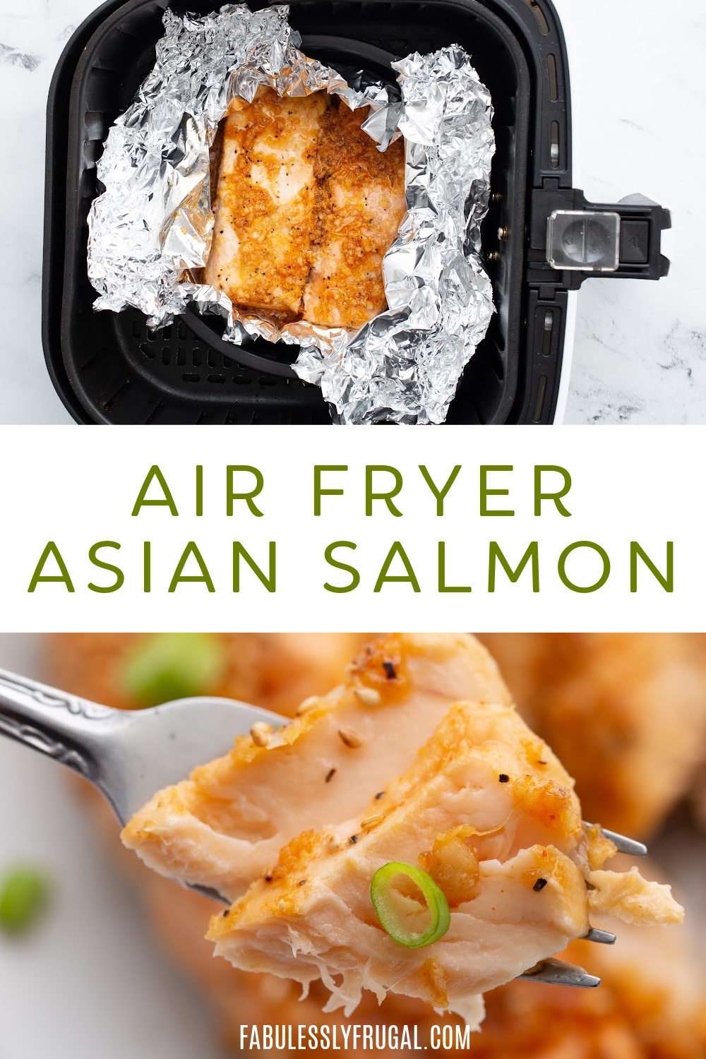 Asian Salmon in the Air Fryer Recipe - Fabulessly Frugal