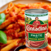 12-Pack Contadina Tomato Paste with Roasted Garlic, 6 oz Cans as low as...