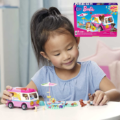 123-Piece Barbie Adventure DreamCamper Building Set $9.99 (Reg. $22) -...